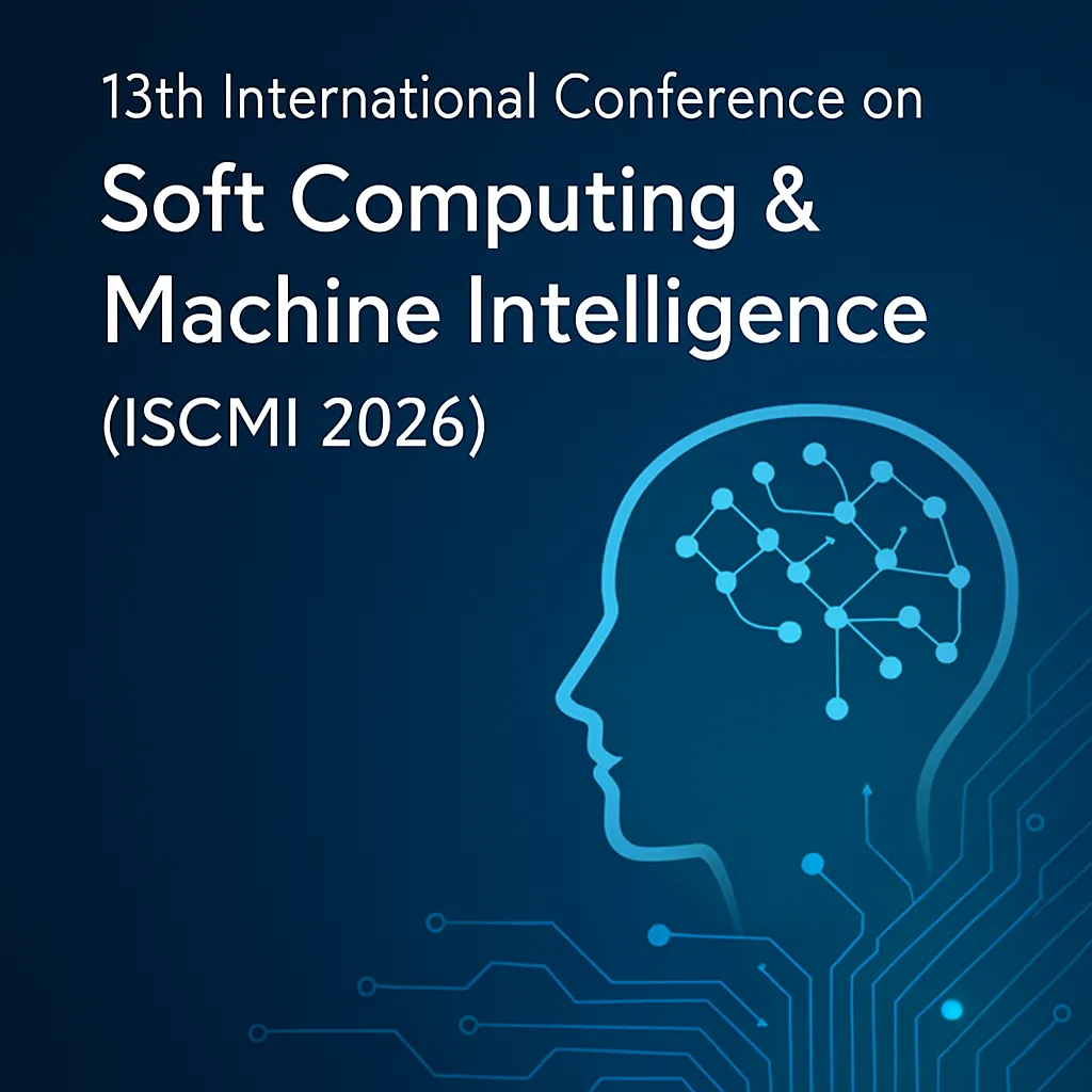 13th International Conference on Soft Computing & | RB Conferences ...